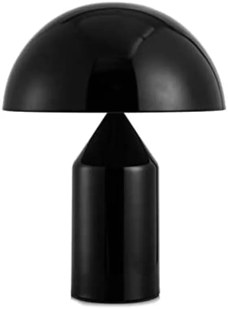 Volu Lampe De Table Tactile Bouton De Chevet, pour Chambre Salon Étude Lumière Moderne Abat-Jour en Métal De Luxe en Forme...