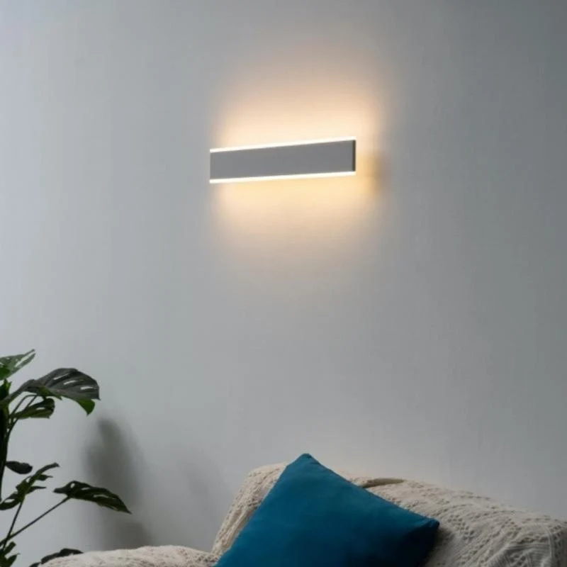 Applique Murale Blanche Double Faisceau 60cm 17W Haut rendement 145lm/W IP44 VTAC