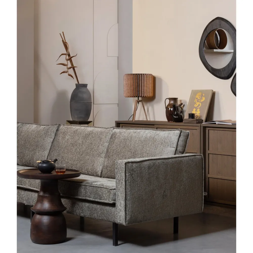 Lampe de table en papier noir Bones 58x36 cm WOOOD