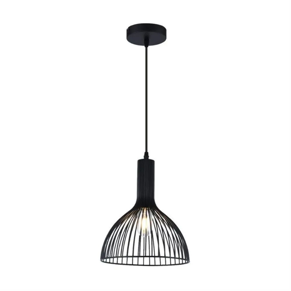 Xtricity - Luminaire Suspendu, Largeur de 9.8'', De la Collection Carlton, Noir