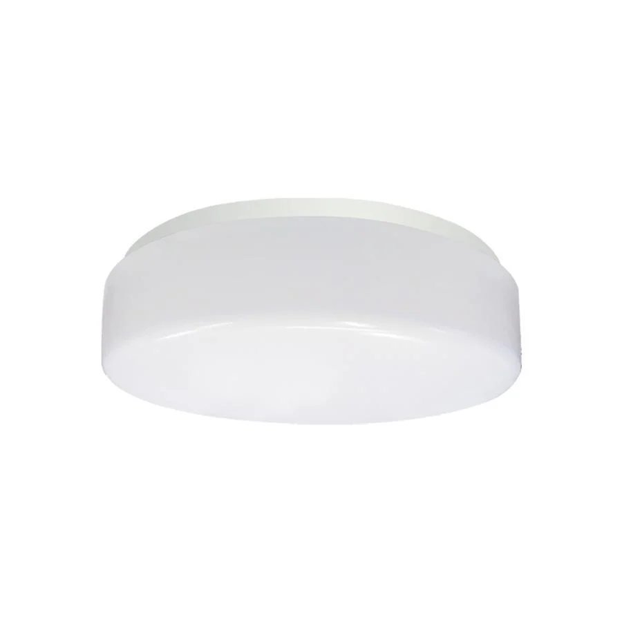 Xtricity - Plafonnier Rond, Diamètre de 11'', De la Collection Corina, Blanc