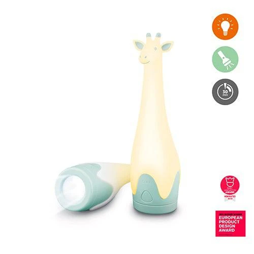 Zazu Lampe de nuit Gina Blue