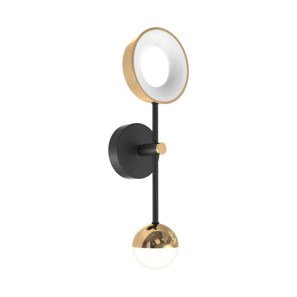 Applique murale Zumaline Lara 1L LED 11W 3000K métal