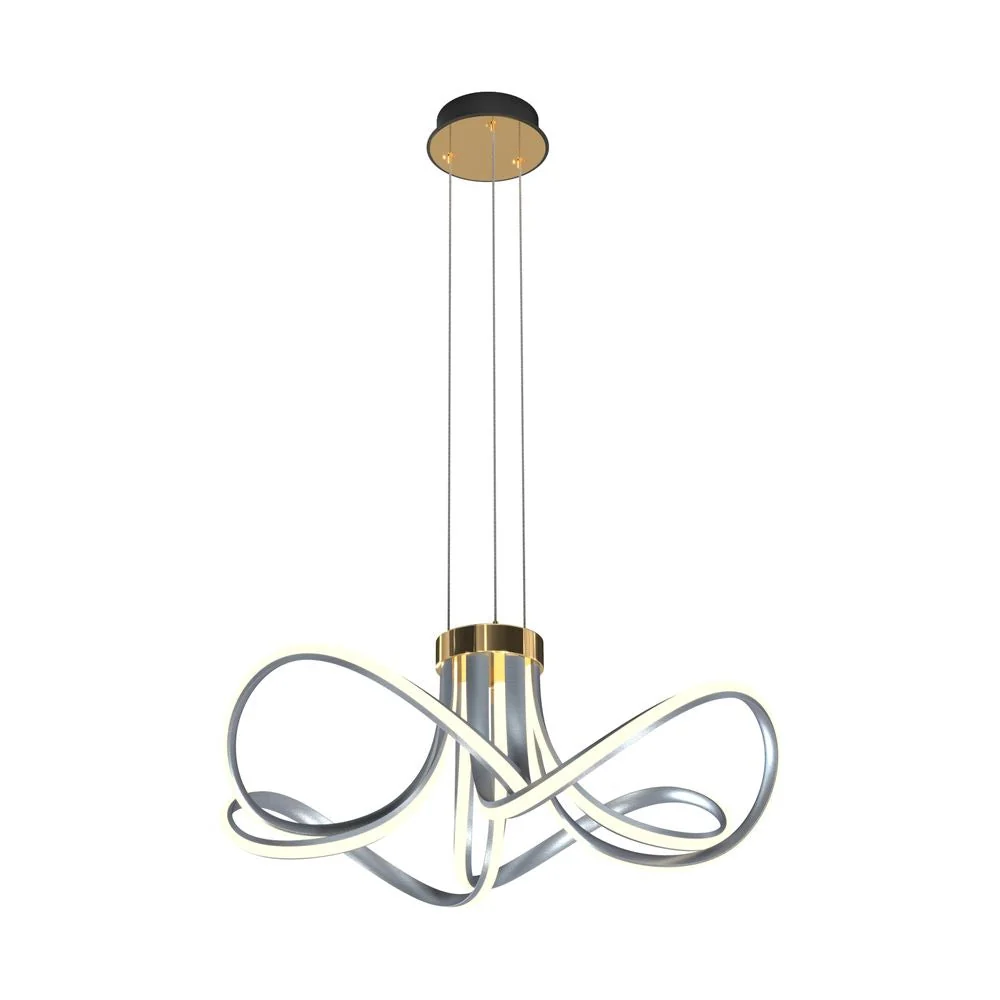 Suspension LED Zumaline Abro 1L 45W 3000K