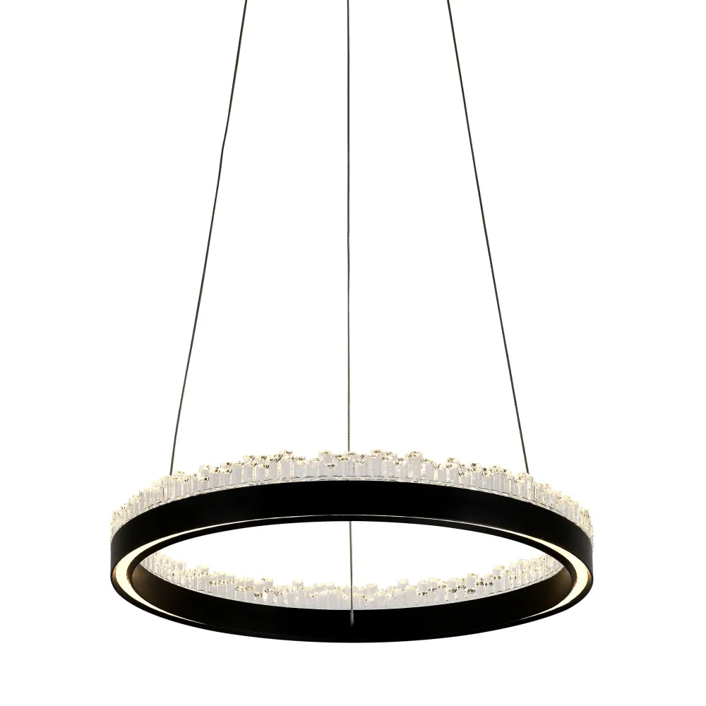 Suspension Zumaline Regi 1L LED 30W, D 40cm