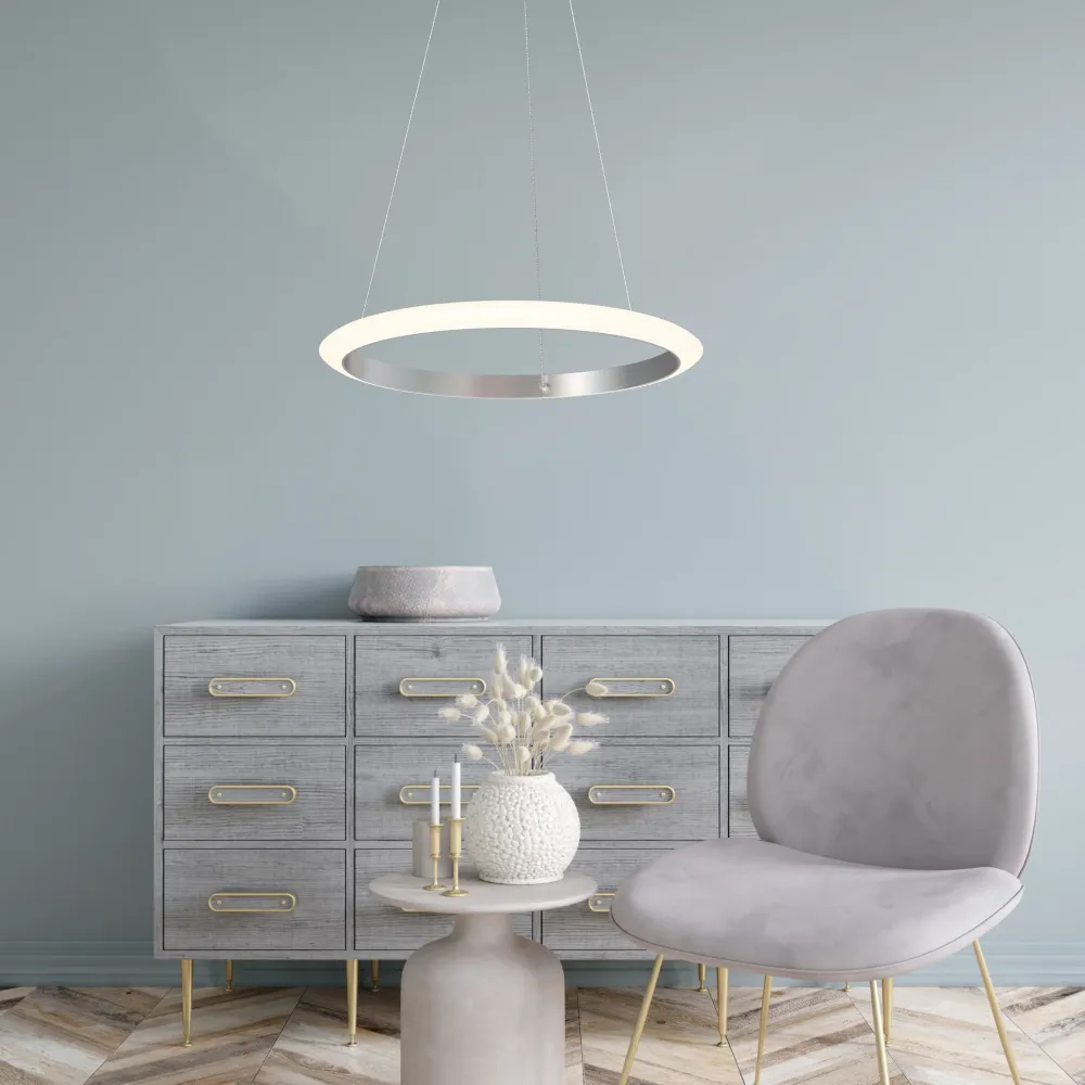 Zumaline Newa 1L suspension LED 27,5W 3000K, D 50cm