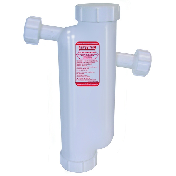 Neutraliseur de condensats CONDENSAFE PLUS - SENTINEL Dimensions du filtre 30x40 cm