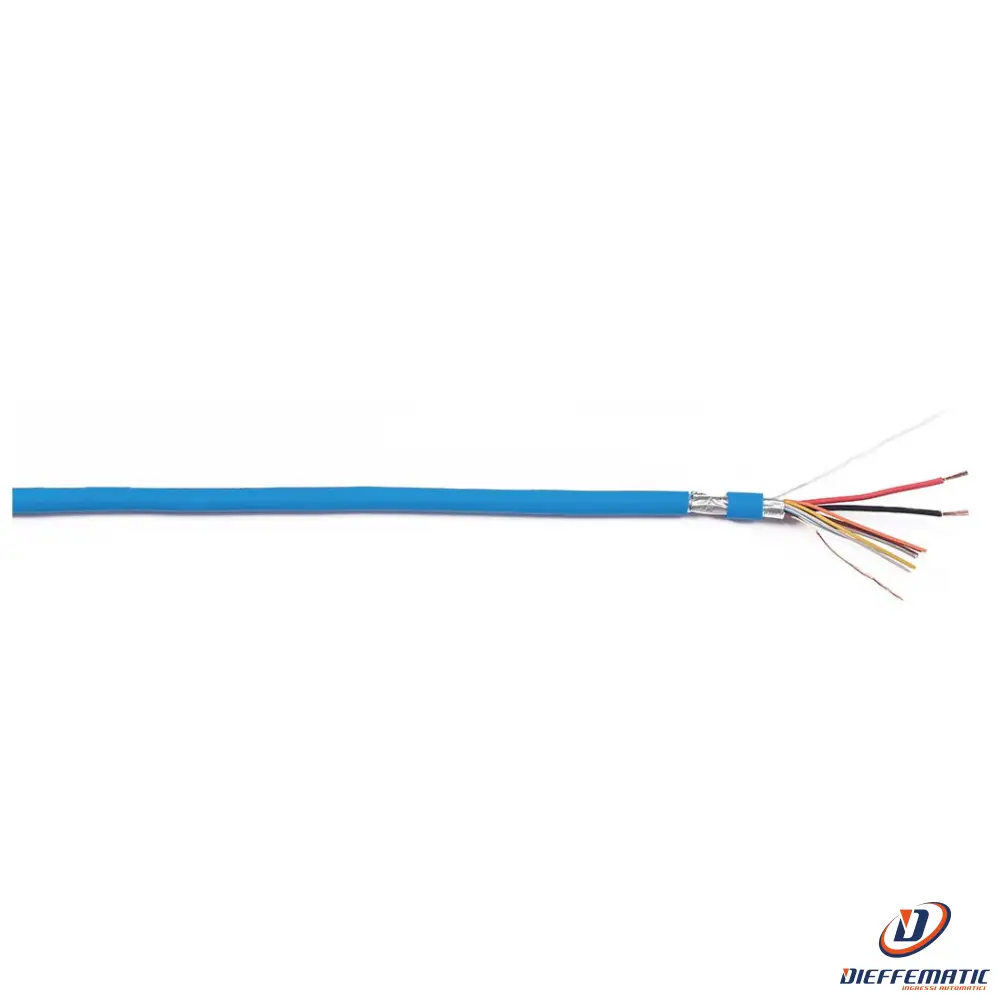 Cavo Allarme Lszh Eca Ecs Ah-704-Bl /M100 Alhfrs7504G2Blm01 pour bijoux et valeurs