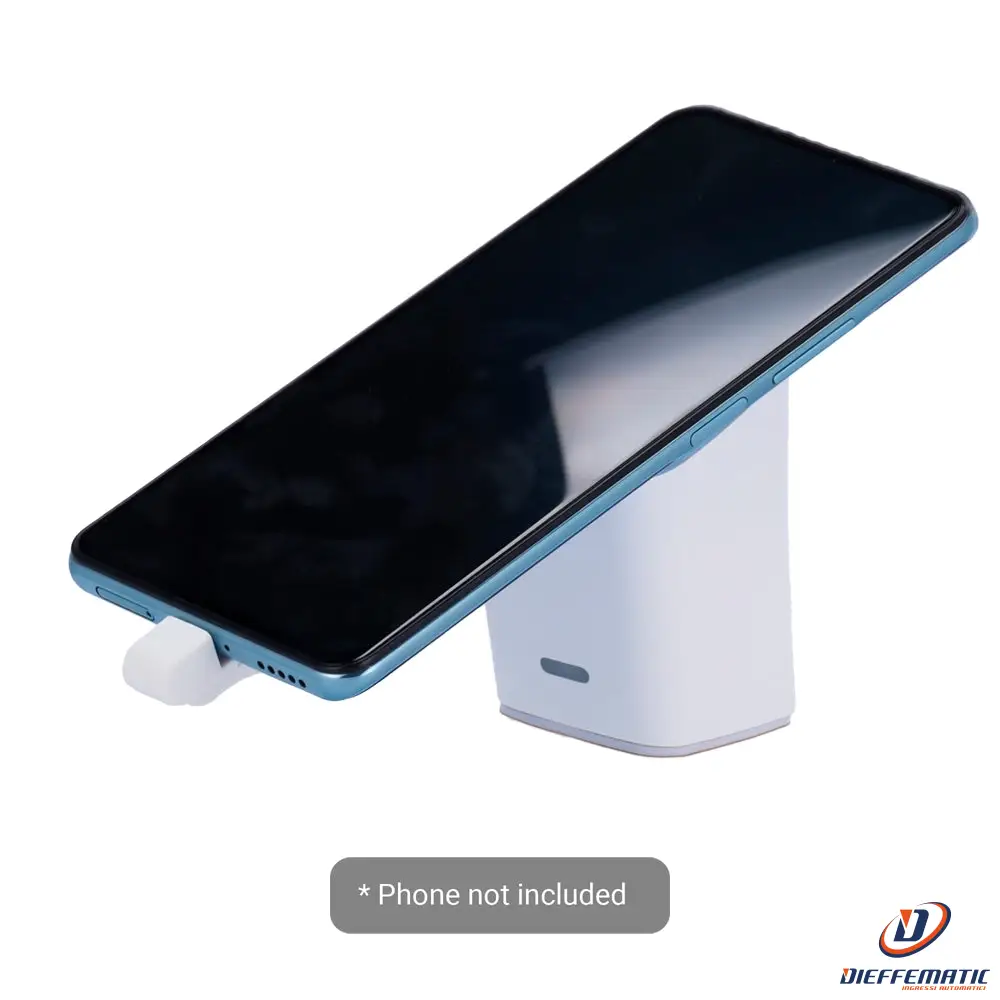 Safire Sf-Securitystand101-Usbc Supporto Con Allarme Antifurto Eas avec Ancrage Mur/Sol