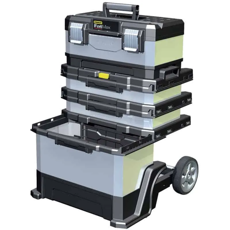 Servante bimatiere professionnelle XL FATMAX STANLEY 1.95.622 Classe 1 - Résistance 30 min