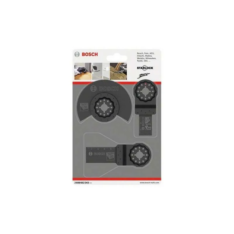 Mécanique Coffret BOSCH Qualifié de 3 pièces