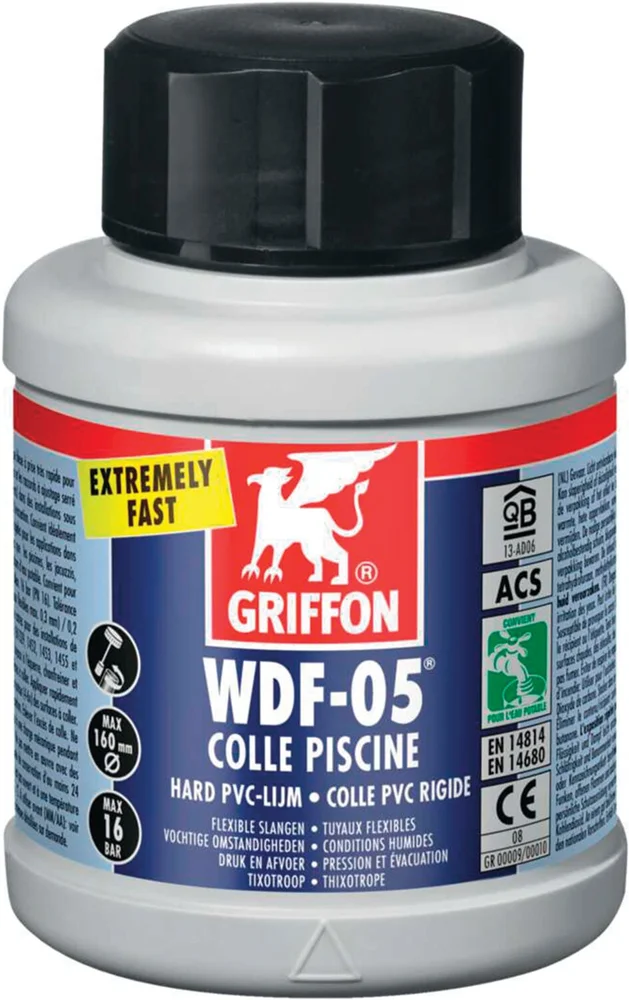Colle en gel bleue pour vinyle semi rigide Pot | Scellement Durable
