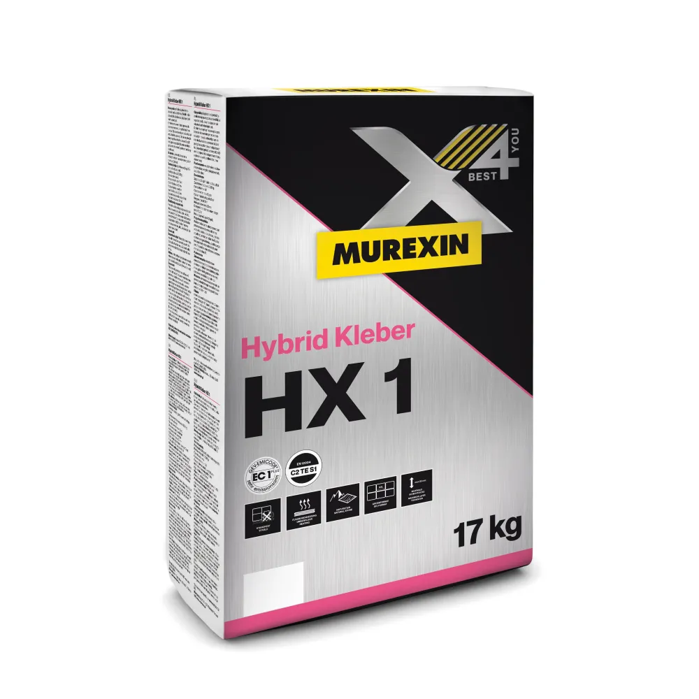 Mortier colle souple pour grands formats (XXL) - MUREXIN HX1