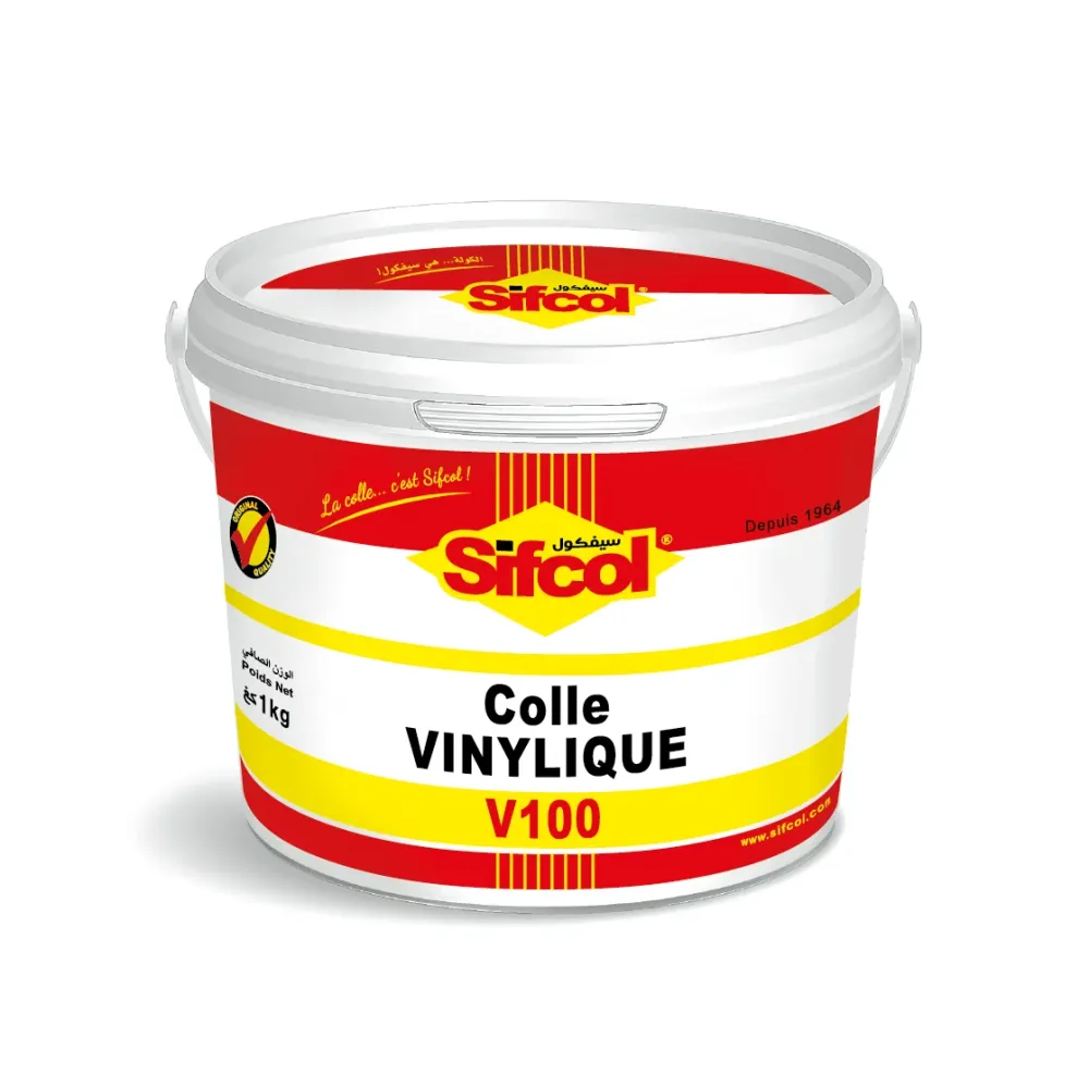Résistant aux Intempéries Colle Vinylique intérieur blanche 1L - Colle à bois - SIFCO V100