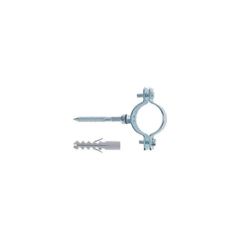 Joint Collier en acier avec vis et chevilles pour tube CPT de 2'' Fischer
