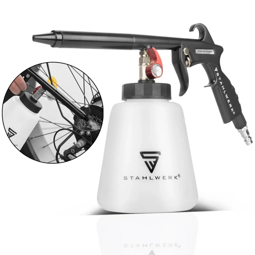 Pistolet de nettoyage à air comprimé STAHLWERK RP-93 ST | Nettoyeur d'air comprimé professionnel pour un lavage efficace d...