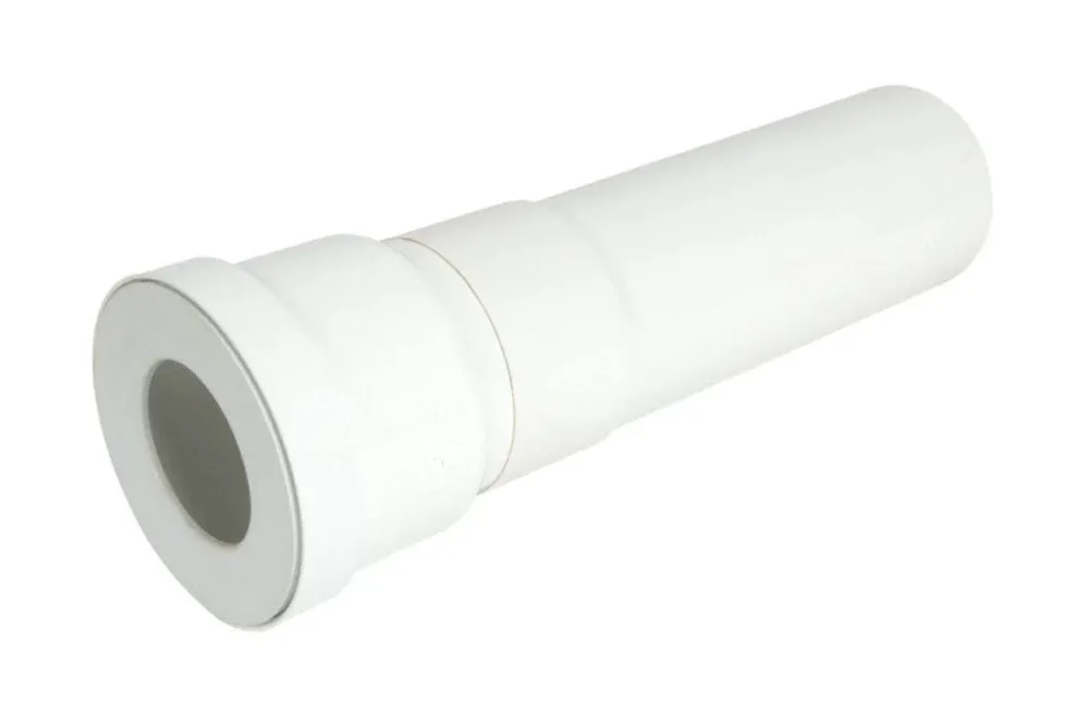 Pipe WC droite diamètre 100 mm longueur 40 cm VINYLE réf. QW3340 NICOLL pour installation murale