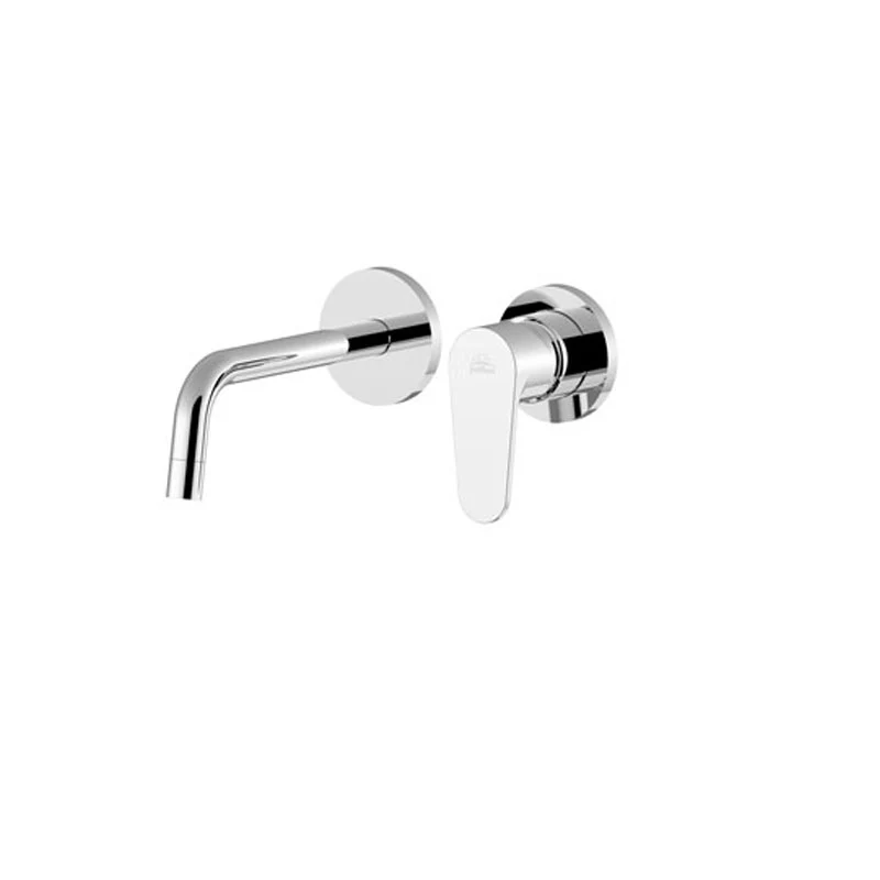 Mitigeur encastré lavabo intégral de : plaques en laiton 70mm raccords 1/2"G diamètre 20 mm
