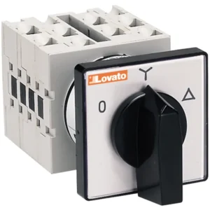 COMMUTATORE CAMME GX AVVIATORE STELLA-TRIANGOLO 16A 48X48 LOVATO GX1612U