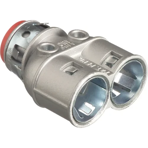 3/8 Inch Duplex Straight Cable Connector Isolé Throat 3838ST