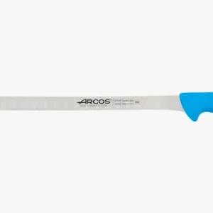 Couteau à Saumon modulable alvéolé bleu 2900 300 mm