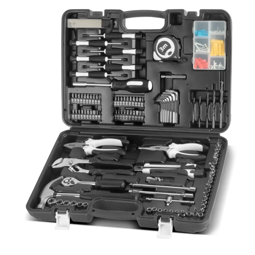 Steelworks DIY WILLER SET HTS-109 ST Tool Case | Boîte à outils | Boîte à outils avec un ensemble d'outils en 108 parties...