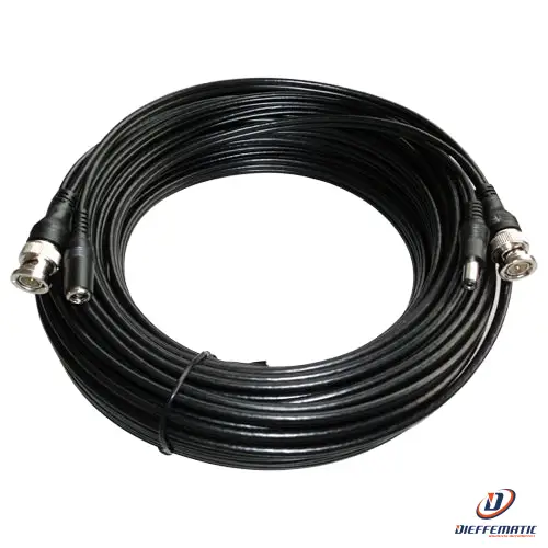 Safire Cox30 Cavo Combinato Rg59 + Dc compatible avec domotique