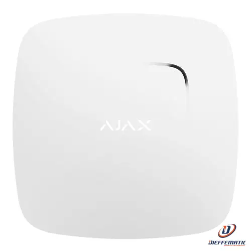 Ajax Aj-Fireprotect-W-Dummy Alloggiamento Per Rilevatore Di Fumo en acier galvanisé