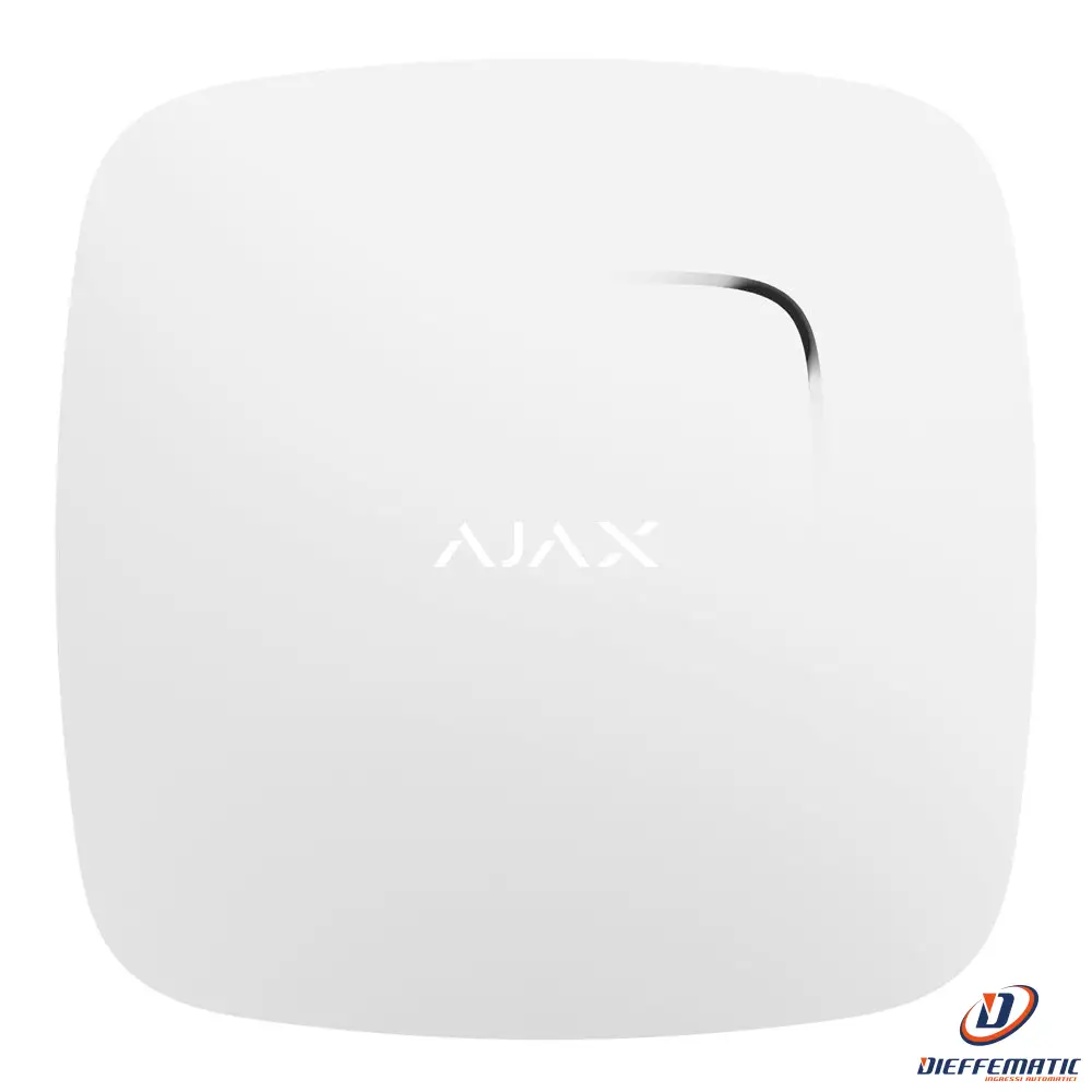 Couverture anti-feu Ajax Aj-Fireprotectplus-W Rilevatore Di Fumo E Co