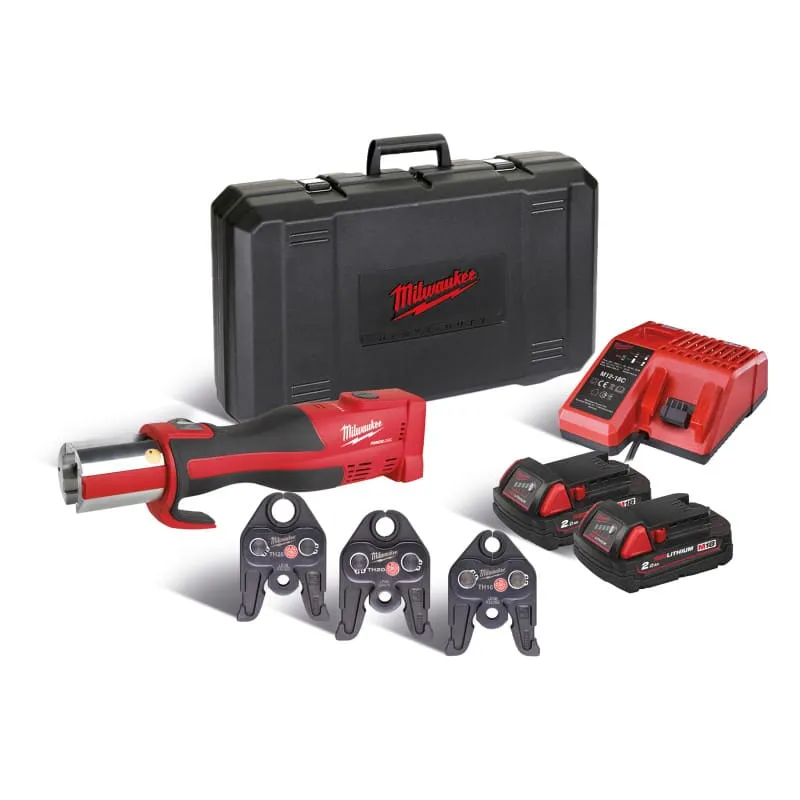 Sertisseuse FORCE LOGIC M18 BLHPT-202C TH-SET 18V 2 Ah MILWAUKEE 4933451135 pour cuisine professionnelle