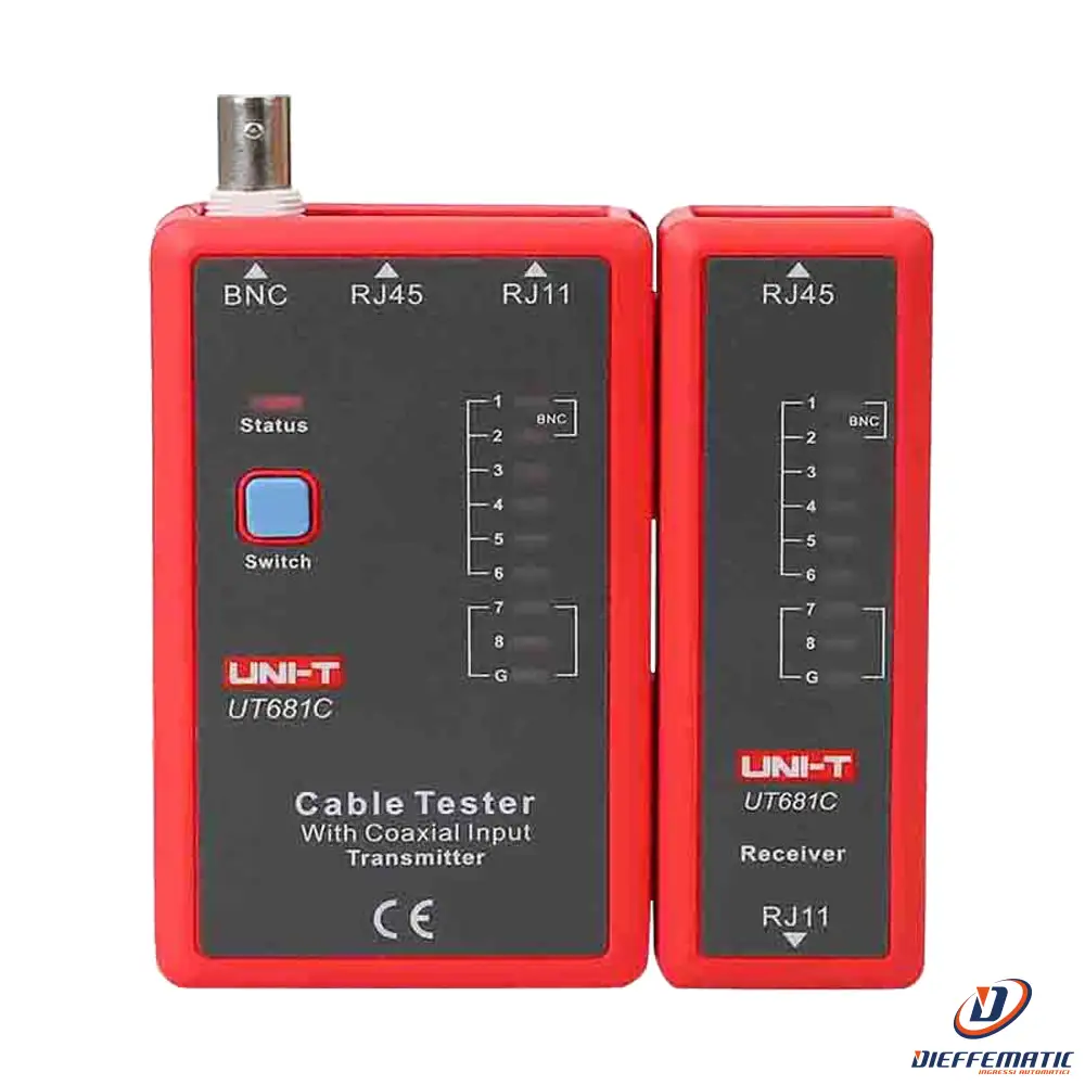 Uni-trend UT681C Tester di cavi pour dépannage domestique