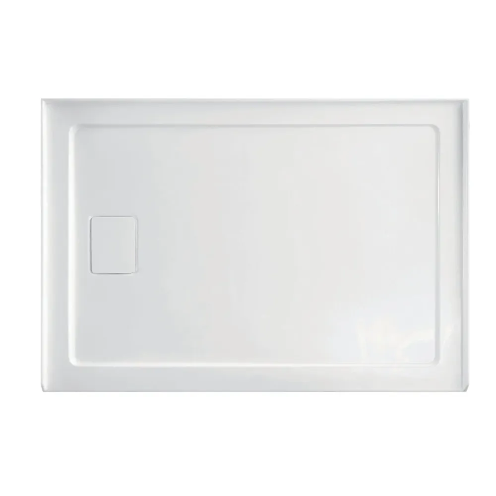 Base de douche rectangulaire avec drain à gauche 60x30x3 po