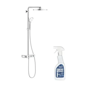 Colonne de douche thermostatique GROHE Euphoria SmartControl System 310 Duo avec nettoyant GrohClean