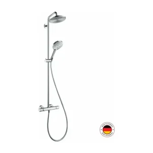 Colonne de douche thermostatique HANSGROHE Raidance S 240 EcoSmart chromé
