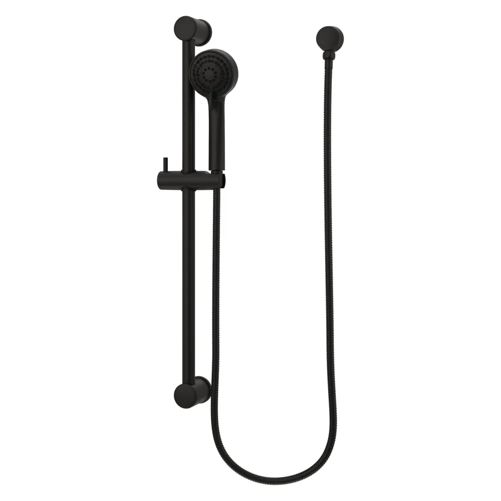 Ensemble de barre coulissante pour douche à main, 60 po en métal - Couleurs