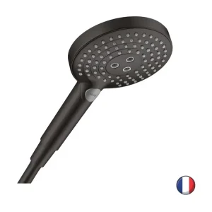 HANSGROHE Douchette à main Raindance Select S 120 3jet PowderRain noir mat