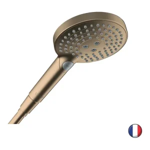 HANSGROHE Douchette à main Raindance Select S 120 3jet PowderRain cuivre étain brossé