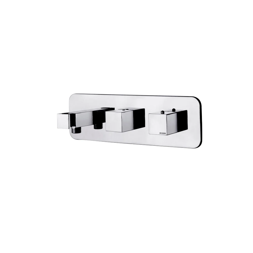 Kit de douche Bossini avec mitigeur thermostatique avec déviateur 2 voies sans douchette