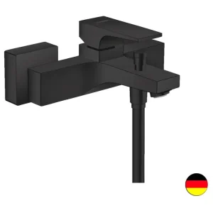 Mitigeur bain douche mécanique HANSGROHE Metropol noir mat Finition Noir Mat