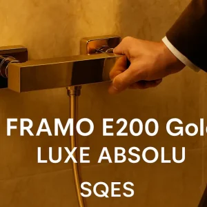 Mitigeur Douche Or Dorure Série E200 FRAMO Italienne