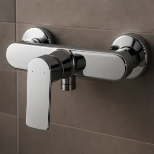 Mitigeur Douche FRAMO E500 Chrome - Robinetterie Italienne D'exception avec Limiteur de Débit