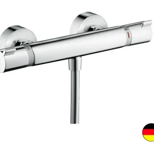 Mitigeur douche thermostatique HANSGROHE Ecostat Comfort chromé | Économie d'Eau | Haute Pression