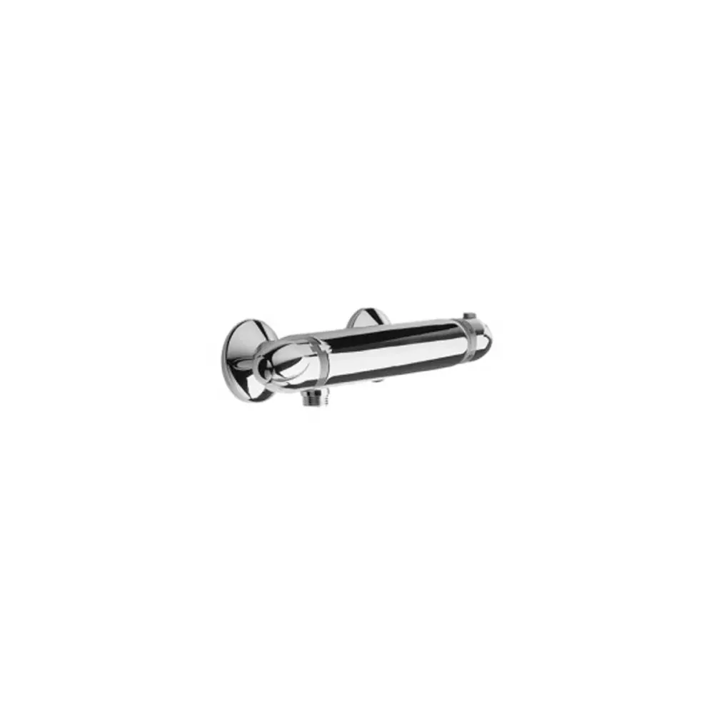 Mitigeur thermostatique extérieur pour douche avec réglage et limiteur de température chromé collection Spartaco de Mamoli...