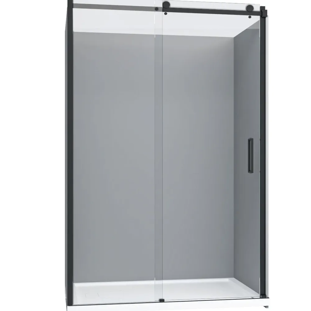 Porte de douche L48 x H78 po Tube plat