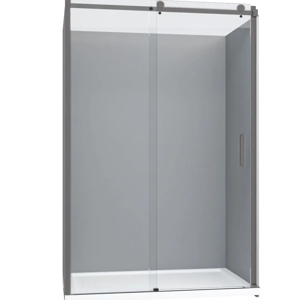 Porte de douche L48 x H78 po Tube plat