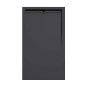 Receveur de douche Anthracite, finition Lisse Stone CACH, grille de couleur - 70 x 70 cm