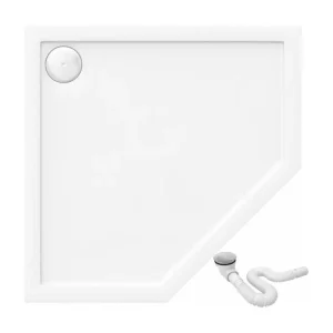 RECEVEUR DE DOUCHE REA DIAMOND BLANC PUR 90X90