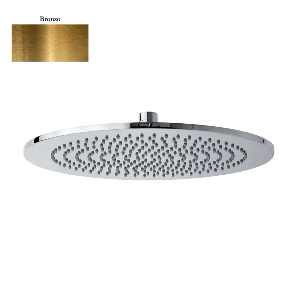 Robinet à levier unique Douchette ronde Vienne 300mm monojets avec articulation et inspectable cuivre étain