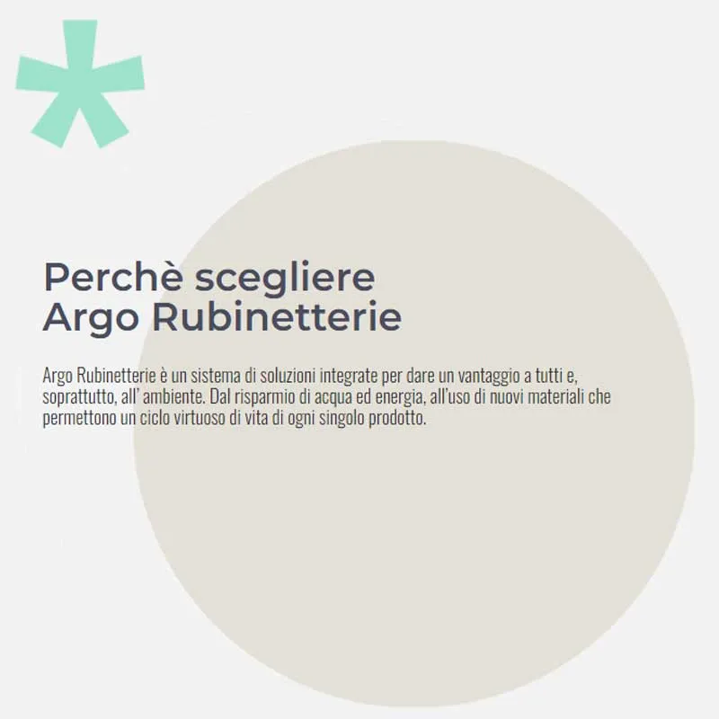 Robinet mitigeur monocommande pour douche extérieur chromé collection Hike de Argo Rubinetterie