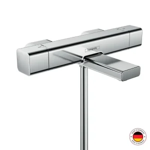 Robinet thermostatique Mitigeur bain douche thermostatique HANSGROHE Ecostat E chromé